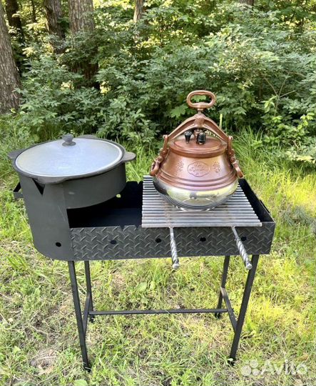 Мангал с подказаником