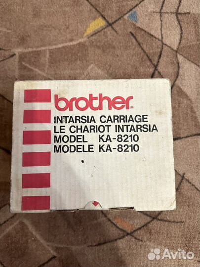 Brother ka-8210 intarcia каретка