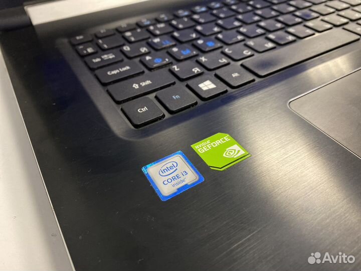 Игровой ультрабук 17''/intel core/12 озу/nvidia