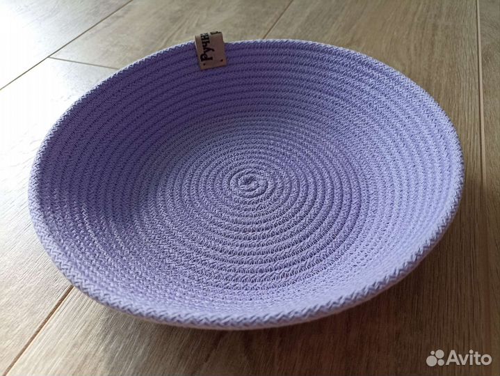 Корзина для хранения, хлопковый шнур