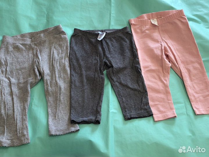 Одежда для девочки 80 86 hm carter’s