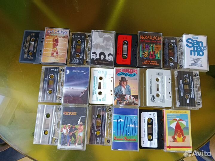 Фирм. студийные аудиокассеты Германия, Италия и др