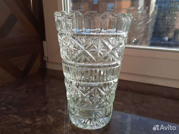 Ваза хрустальная времен СССР