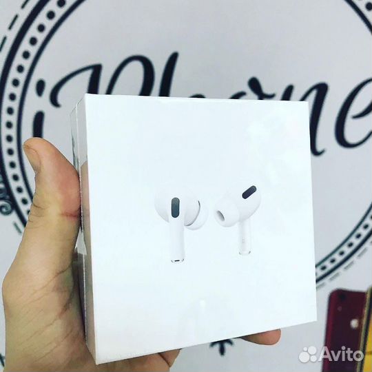AirPods Pro с шумоподавлением и прозрачностью