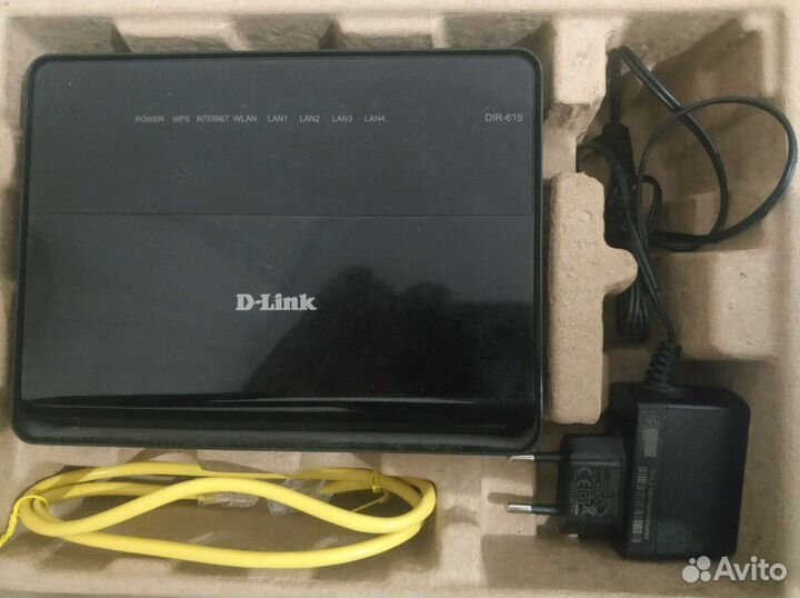Wi-Fi роутер D-Link DIR-615 N300