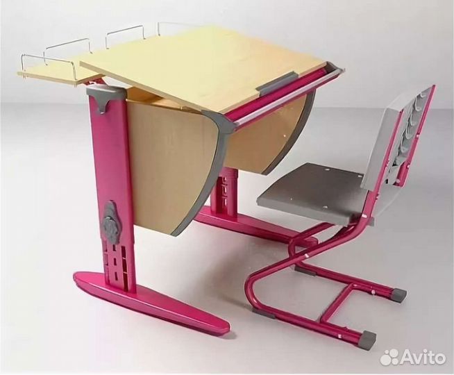 Растущая парта и стул дэми