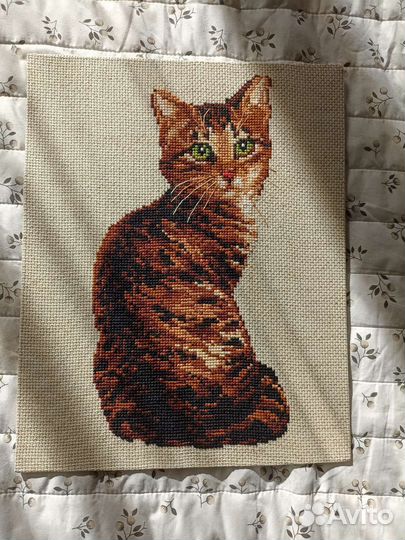Вышивка крестиком готовая