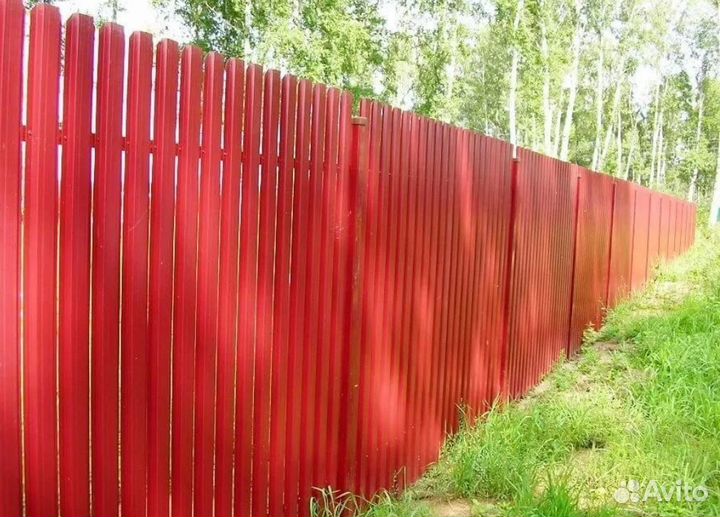 Забор металлический под ключ качественно