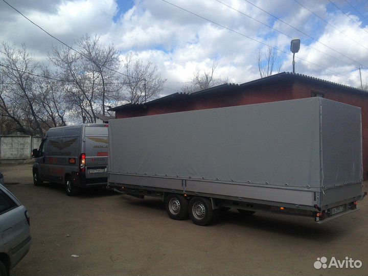 Тент на прицеп