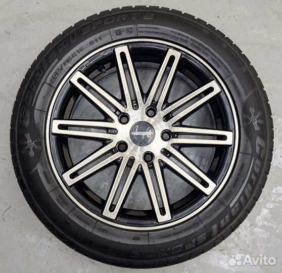 Летние колёса в сборе R-16 диски Vossen CV4