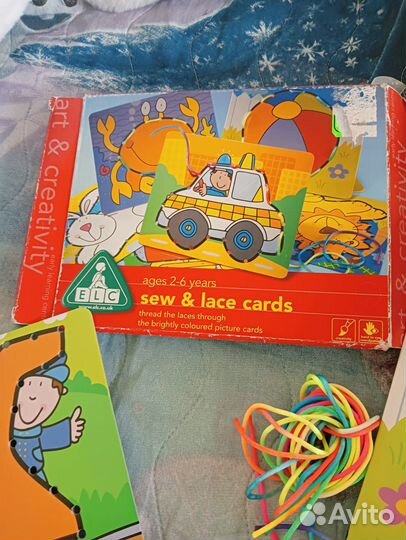 Игра Elc шнуровка