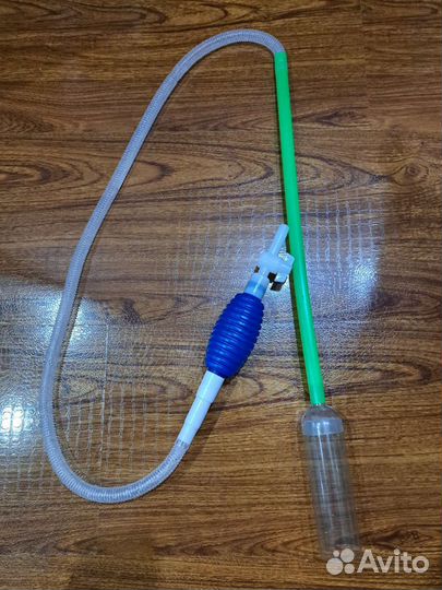 Сифон переливной с краном