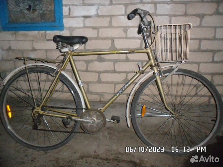 Велосипед спортивный Турист, СССР,раритет