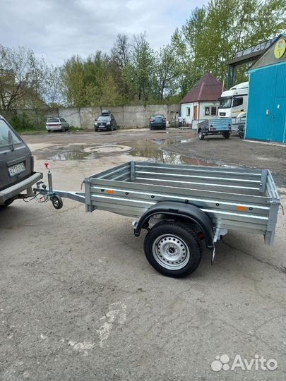 Прицеп с крышкой из пластика Н500мм. Доставим