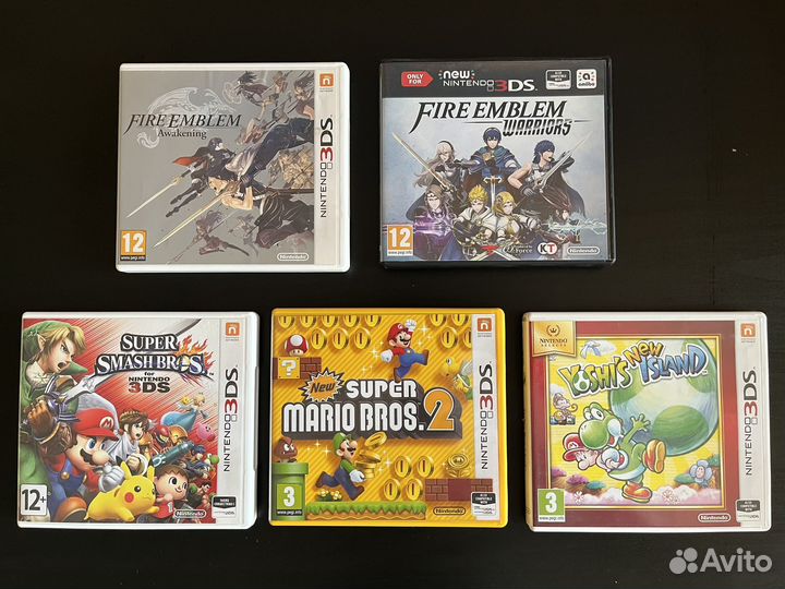 Игры и Amibo для nintendo 3ds