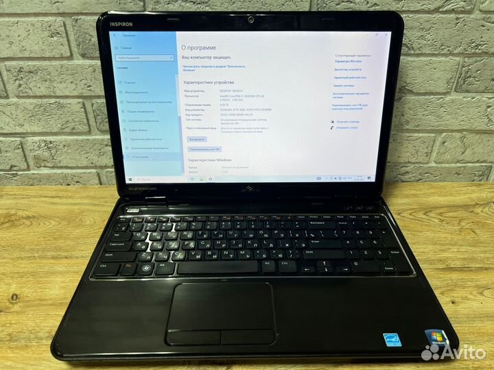 Ноутбук Dell inspiron N5110 i7-2630qm 8гб 120 гб