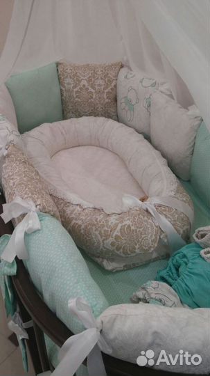 Бортики в кроватку