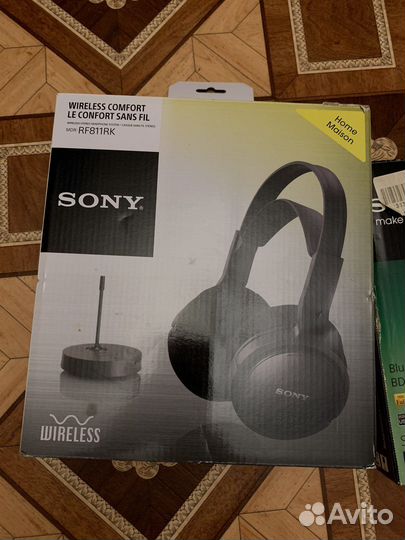 Bluray плеер sony + беспроводные наушники