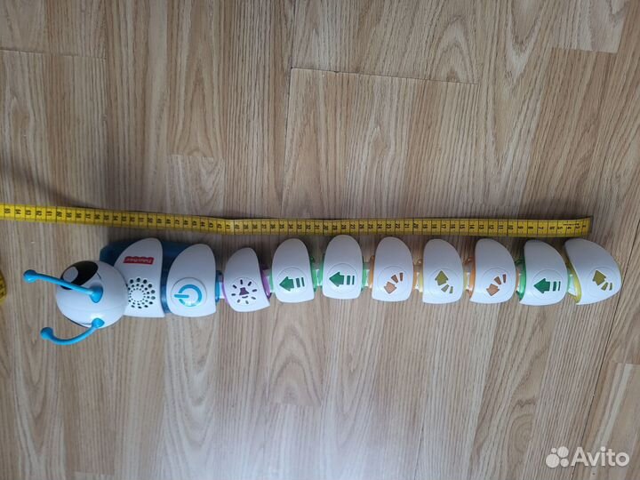 Гусеница Игрушка пластмассовая