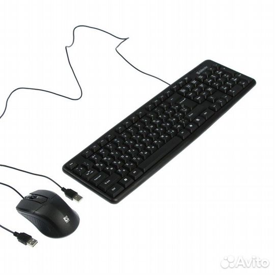 Комплект клавиатура+мышь defender Dakota