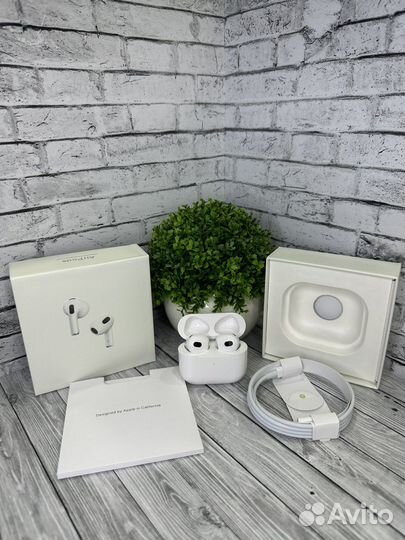 Наушники Apple Airpods 3 (Чехол, доставка)