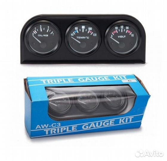 Подиум с датчиками 3в1 (давление масла, температур
