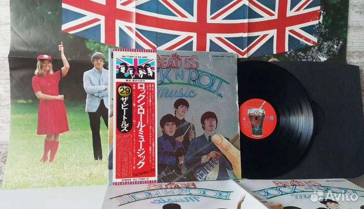 The Beatles -Rock 'N' Roll Music (2Lр ) 1976 Japan