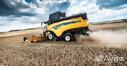 На разборке сельхозтехника CNH