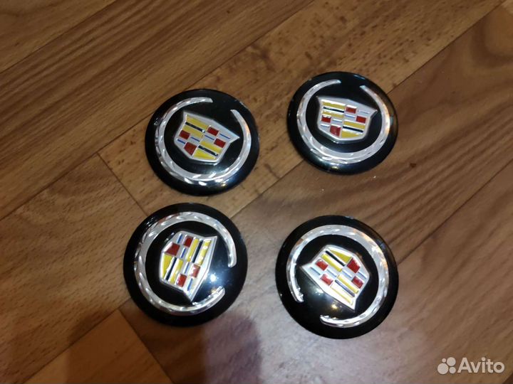 Наклейка на диск Кадиллак Cadillac 57мм