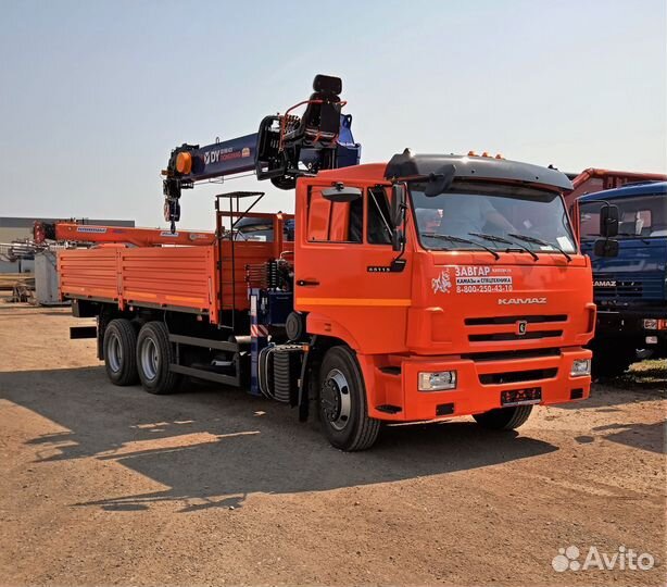 КАМАЗ 65115 с КМУ, 2024