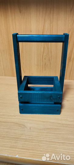 Корзина деревянная