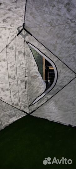 Зимняя палатка cube трехслойная