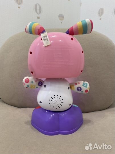 Интерактивный заяц Бибель от fisher price