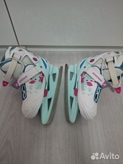 Коньки детские раздвижные nordway