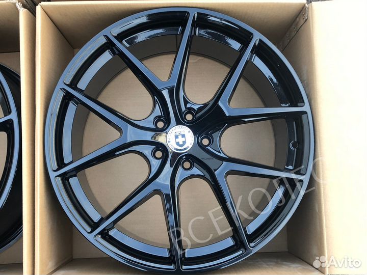 Hre p101 r19 5-112 8,5J черный глянец