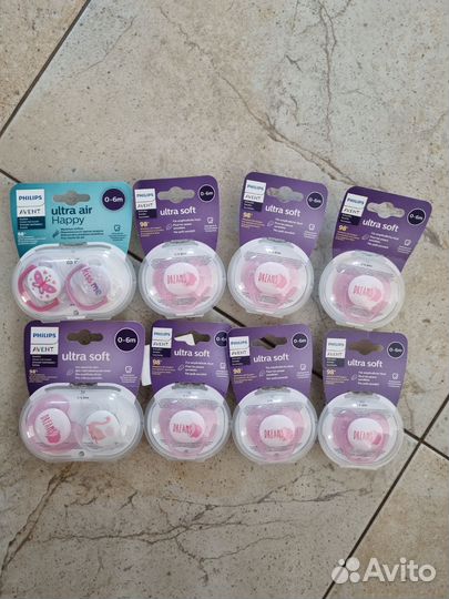 Соска пустышка avent 0-6мес