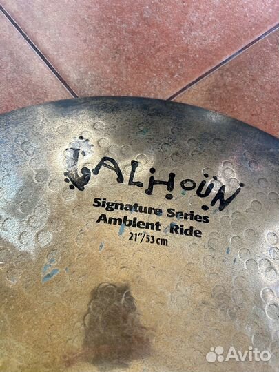 Тарелка Sabian Calhoun Signature Ambient Ride 21”