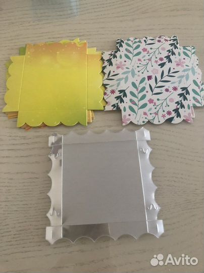 Коробки для пряников, шоколада, зефира, капкейков