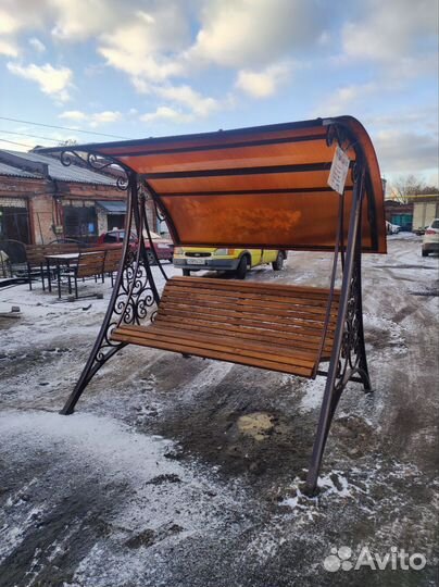 Садовые качели на заказ