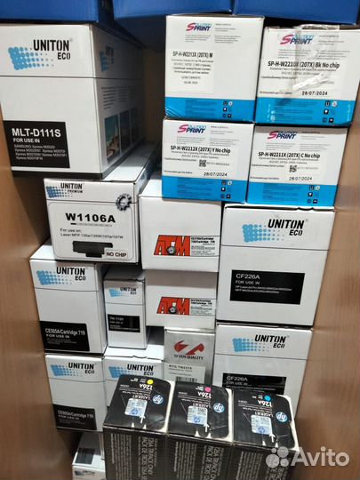 Картриджы новые