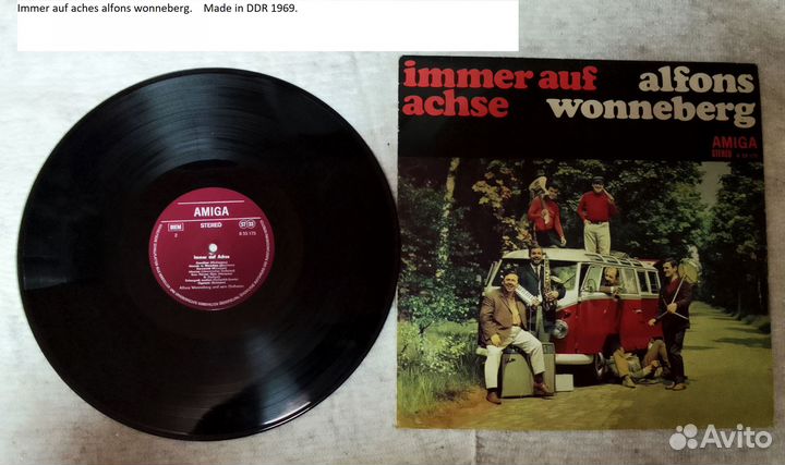 Immer auf aches alfons wonneberg. Made in DDR 1969