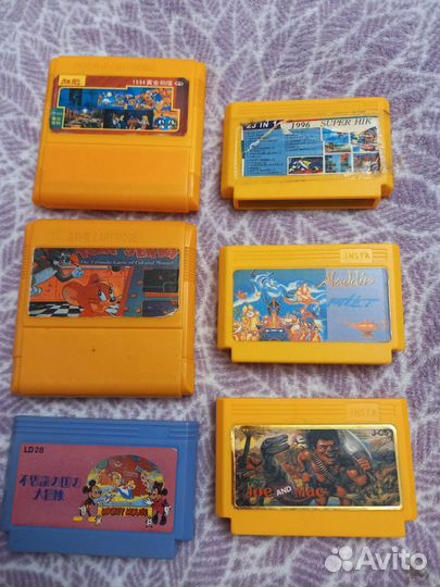 Катриджи для dendy 90х годов