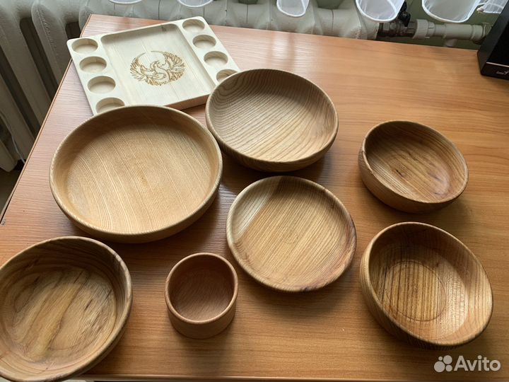 Деревянная посуда ручной работы