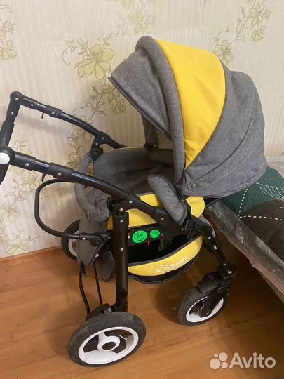Коляска для новорожденных 2в1