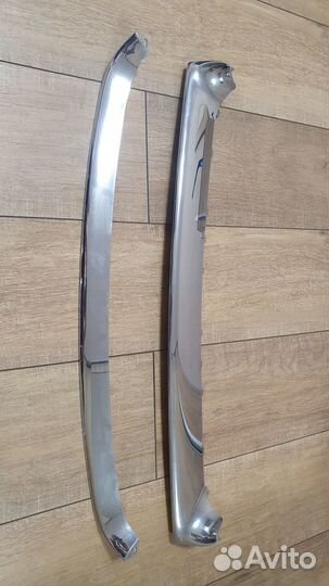 Накладка решетки радиатора Renault Fluence 1