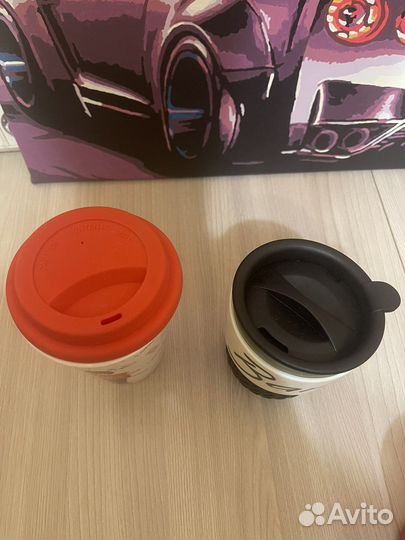 Кружки, термокружки, чайная пара, фужеры