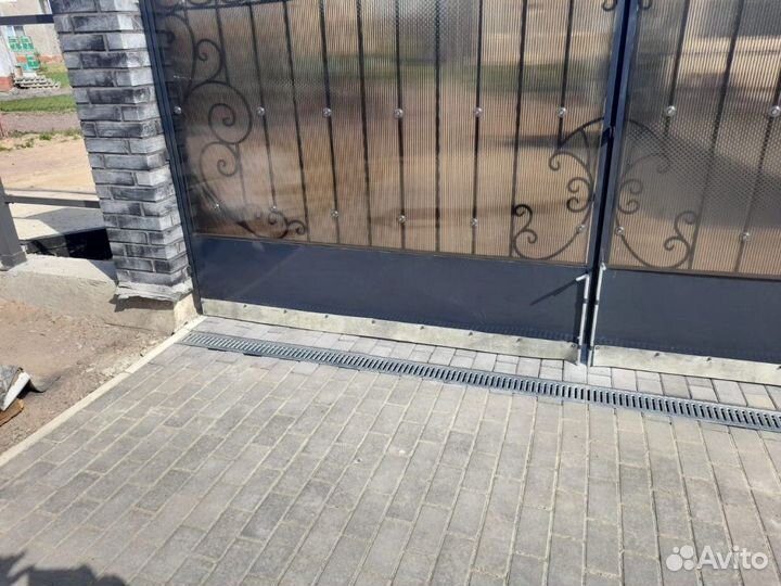 Ворота кованые распашные