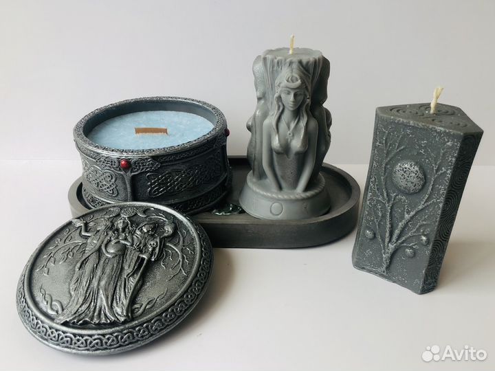 Набор магических свечей для женской силы