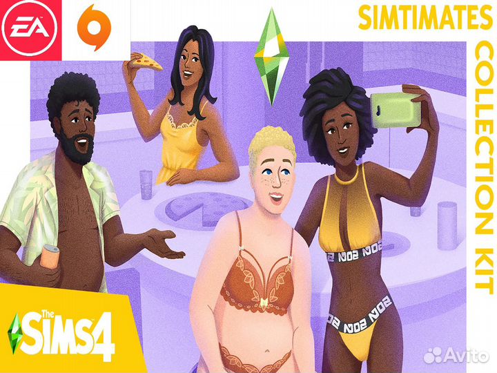 The Sims 4 Simtimates Collection Kit Origin/EA App