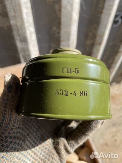 Фильтр к противогазу гп5